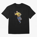 Brazilian Football Player from Milano Oversized T-Shirt Feel International Energy from Match Day Hype around FIFA World Cup 2026 USA Canada Mexico, Haaland, Germany, Goal Celebration Energy, Supporter Heritage, Football Icons and Worldwide
