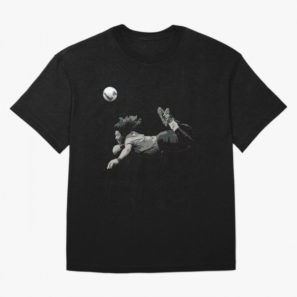 Rene Higuitas Scorpion kick35 Oversized T-Shirt Bring World Football Passion into the FIFA World Cup 2026 Group Stage Journey through Haaland and Mbappe Highlights, Argentina, France and Brazil Pride, Classic Soccer Heritage, Championship Pressure,