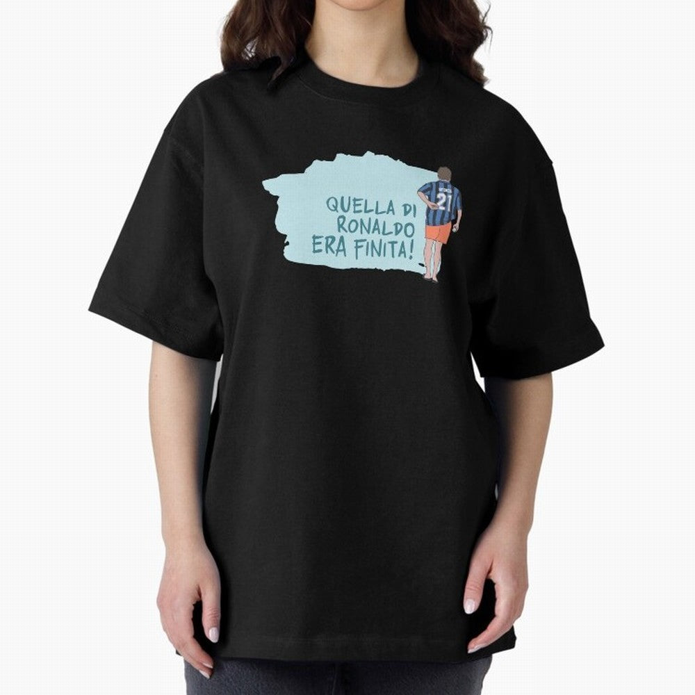 Sforza, quella di Ronaldo era finita! - AGG Oversized T-Shirt Remember FIFA World Cup 2026 USA Canada Mexico for Fans of Cristiano Ronaldo, Haaland and CR7 and Portugal, Spain and Germany, Bringing Champion Mindset, Group Stage Buzz, Knockout