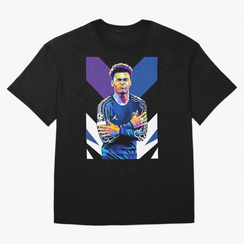 Desire Doue in WPAP Style Oversized T-Shirt Showcase FIFA World Cup 2026 Spirit, Built around Argentina and Brazil, Mbappe and Neymar, Championship Spirit, Famous Goals, Roaring Crowds and International Football Unity; Built for Supporters Chasing