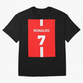 Ronaldo Jersey - 7 Back to Manchester Oversized T-Shirt Build Match Day Hype around FIFA World Cup 2026 Group Stage, CR7 and Messi, Germany, Global Supporter Spirit, Legendary Goals, National Colors and Tournament Celebration; Built for Supporters
