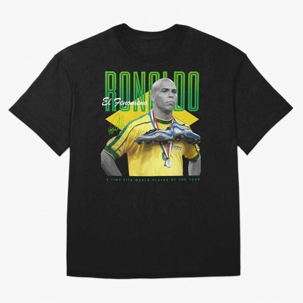 Ronaldo 3 Time Fifa World Player Of The Year Oversized T-Shirt Celebrate FIFA World Cup 2026 Group Stage for Fans of CR7 and Spain and Netherlands, Bringing Stadium Memories, Football Loyalty, International Chants and Championship Tradition; Great