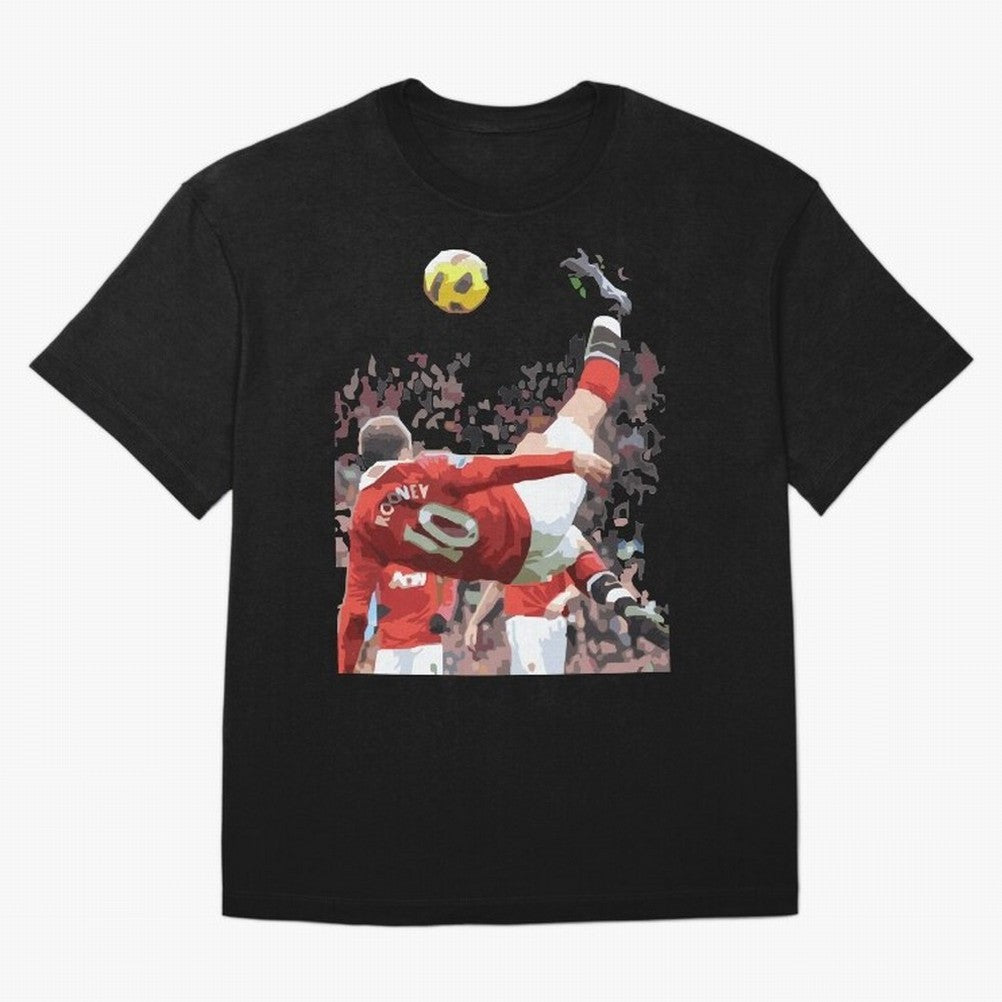 WAYNE ROONEY Oversized T-Shirt Support the Legends of Match Day Hype around FIFA World Cup 2026, Neymar, Argentina, Stadium Memories, Football Loyalty, International Chants and Championship Tradition; Ideal for Football Dads, Football Moms,