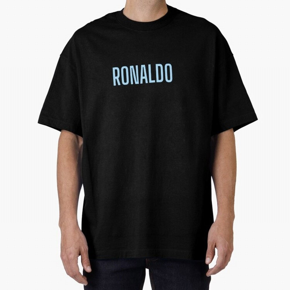 Ronaldo Oversized T-Shirt Support Your Favorite Stars during FIFA World Cup 2026 USA Canada Mexico Built around Neymar, Portugal Energy, Football History, Final Match Energy, Crowd Noise and Once in a Lifetime Moments; Ideal for Football Dads,
