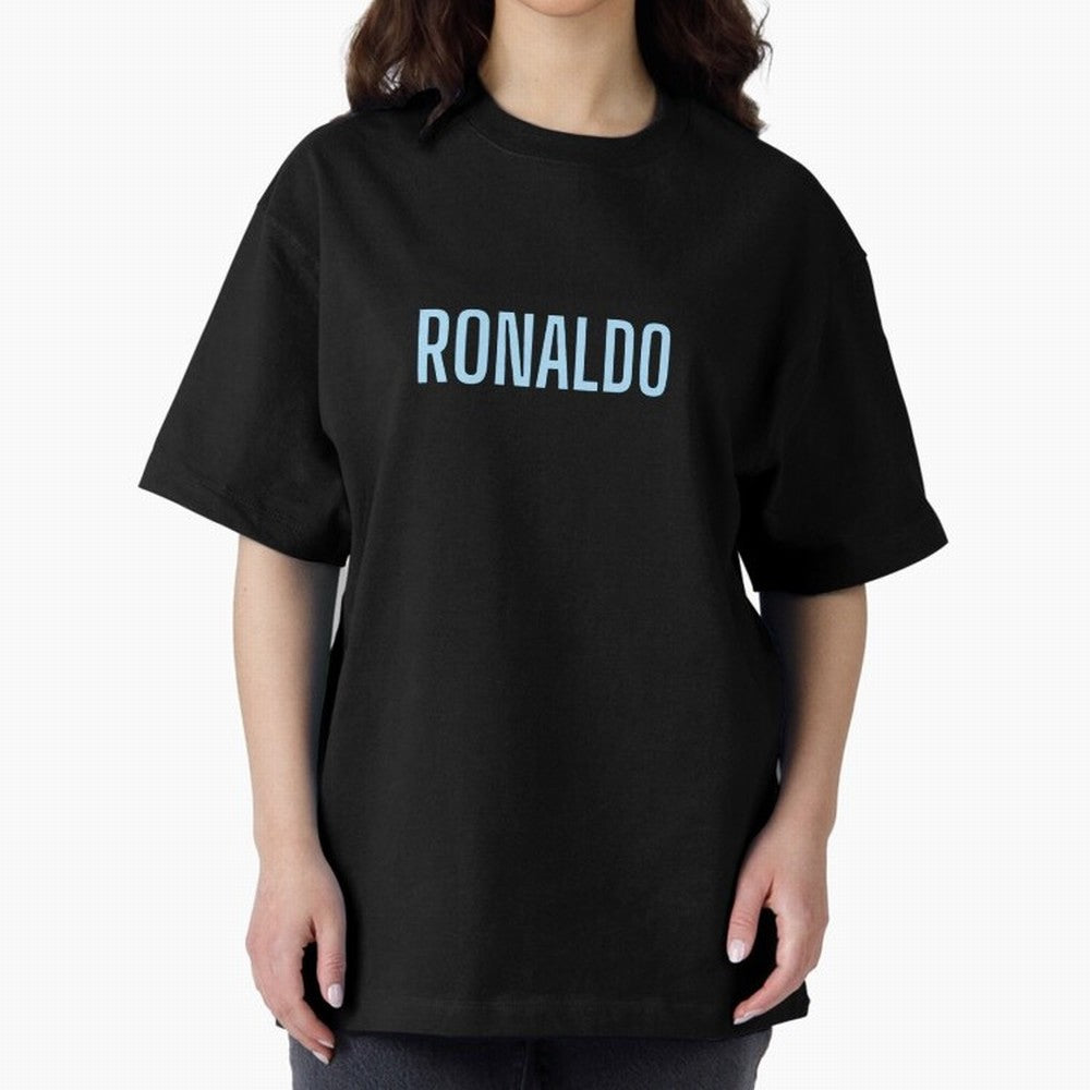 Ronaldo Oversized T-Shirt Support Your Favorite Stars during FIFA World Cup 2026 USA Canada Mexico Built around Neymar, Portugal Energy, Football History, Final Match Energy, Crowd Noise and Once in a Lifetime Moments; Ideal for Football Dads,