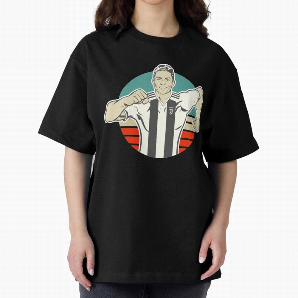 Ronaldo Ronaldo Oversized T-Shirt Show Your Love for the FIFA World Cup 2026 Journey through Mbappe Highlights, England, France and Netherlands Pride, Global Supporter Spirit, Legendary Goals, National Colors and Tournament Celebration; Ideal for