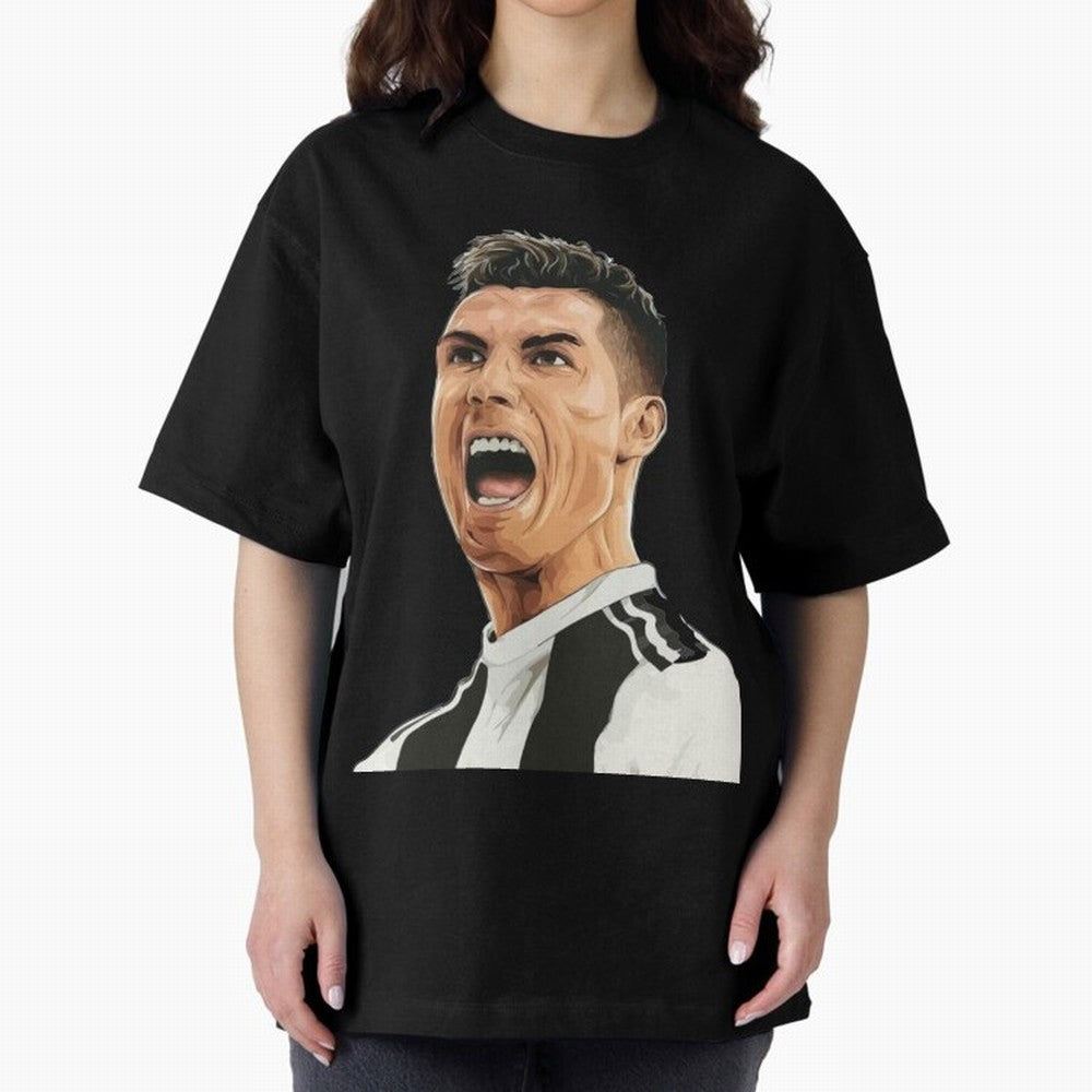 Ronaldo Ronaldo Oversized T-Shirt Honor Champions and Dreams in Match Day Hype around FIFA World Cup 2026 USA Canada Mexico, Messi, Spain, Football Festival Excitement, Trophy Ambitions, Country Rivalries and Star Player Buzz; Built for Supporters