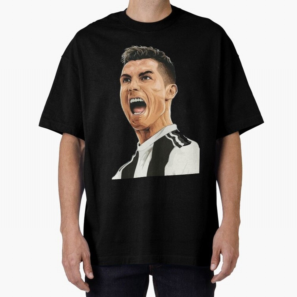 Ronaldo Ronaldo Oversized T-Shirt Honor Champions and Dreams in Match Day Hype around FIFA World Cup 2026 USA Canada Mexico, Messi, Spain, Football Festival Excitement, Trophy Ambitions, Country Rivalries and Star Player Buzz; Built for Supporters
