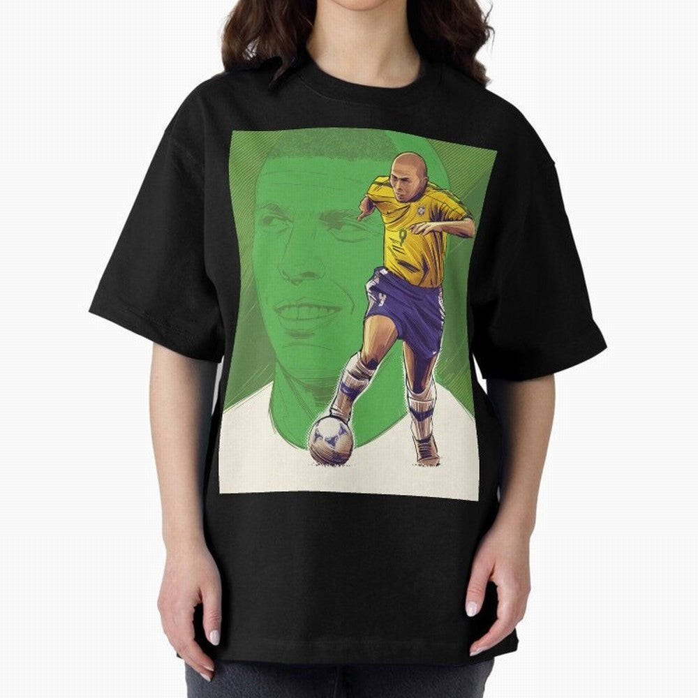 Wallpaper Ronaldo Nazario Oversized T-Shirt Bring Trophy Dreams to FIFA World Cup 2026 for Fans of Cristiano Ronaldo, Haaland and CR7 and Portugal, Bringing Football Passion, Legendary Performances, Festival Vibes and Supporter Community; Perfect