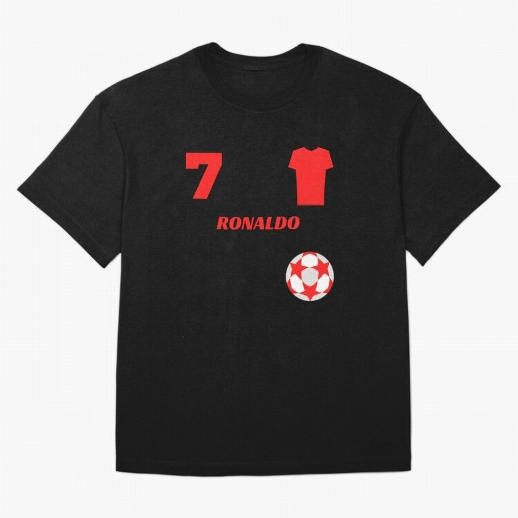Ronaldo 7 - Man U Back to Manchester Oversized T-Shirt Discover FIFA World Cup 2026 USA Canada Mexico Inspired by Mbappe, England and Germany Energy, Classic Soccer Heritage, Championship Pressure, Fan Loyalty and International Pride; Built for