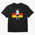 Michael Ballack - German Football Legend Oversized T-Shirt Showcase FIFA World Cup 2026 Made for Neymar, Brazil Energy, Vintage Soccer Flavor, Modern Football Stars, National Flags and Final Night Emotion; Built for Supporters Chasing Trophy