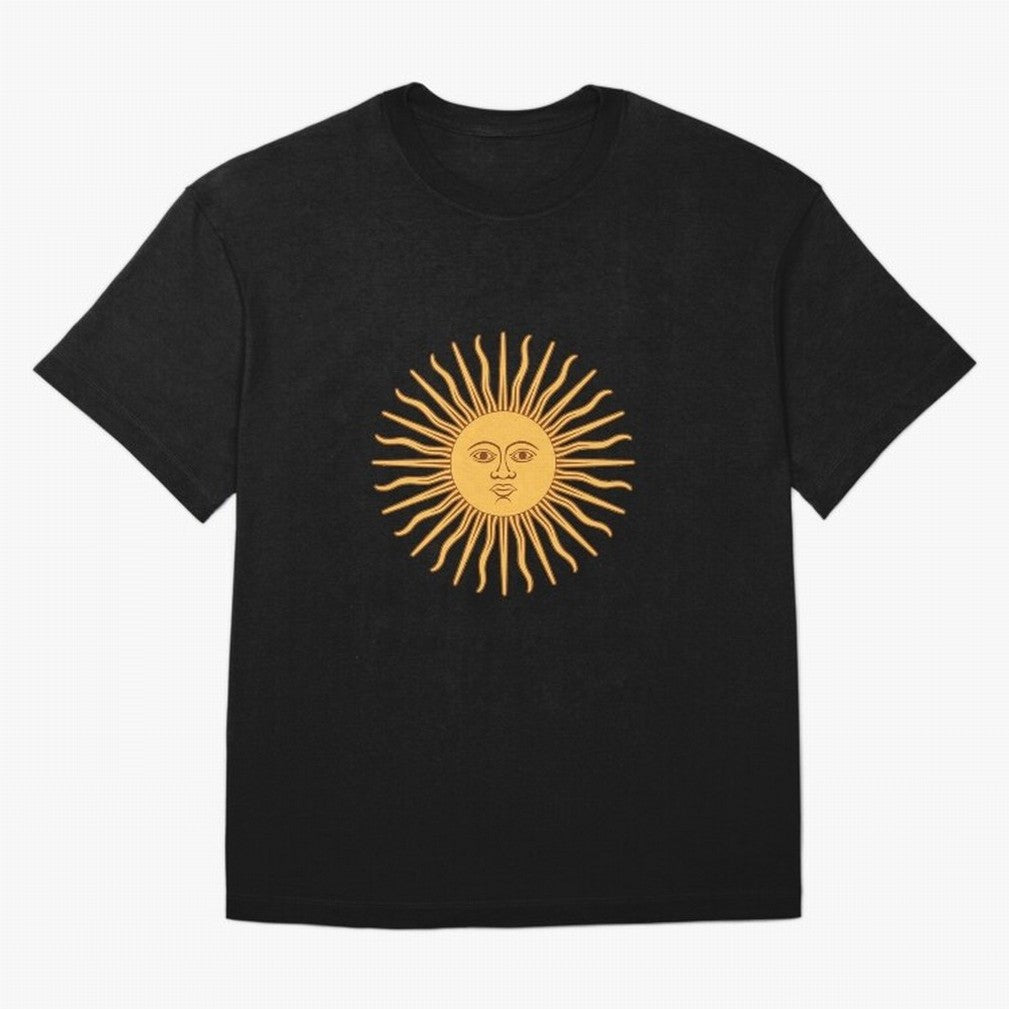 Argentina's Sun Oversized T-Shirt Spotlight the FIFA World Cup 2026 USA Canada Mexico Journey through Messi and Cristiano Ronaldo Highlights, Brazil Pride, Goal Celebration Energy, Supporter Heritage, Football Icons and Worldwide Tournament Joy;