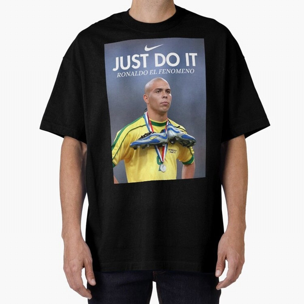 Ronaldo Fenomeno, Ronaldo Nazario Poster, Vintage Sports Decor, Living Room Decor For Walls, Sports Bedroom Decor, Game Room Decor, R9 Oversized T-Shirt Follow the Road to FIFA World Cup 2026 USA Canada Mexico Spirit, Built around Argentina,
