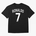 Ronaldo 7 Oversized T-Shirt Capture FIFA World Cup 2026 USA Canada Mexico Filled with Mbappe, Spain and Netherlands Energy, Supporter Pride, Iconic Celebrations, Legendary Names and Global Match Day Energy; Ideal for Fans Who Follow Messi,