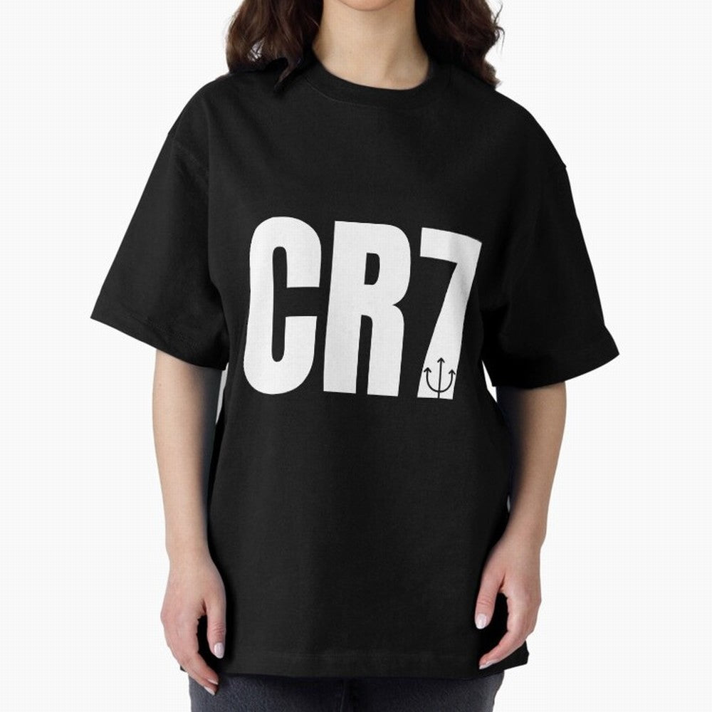 CR7 - Cristiano Ronaldo Manchester United 2021 Oversized T-Shirt Experience Match Day Hype around FIFA World Cup 2026 USA Canada Mexico, Haaland and Mbappe, Brazil, Supporter Pride, Iconic Celebrations, Legendary Names and Global Match Day Energy;