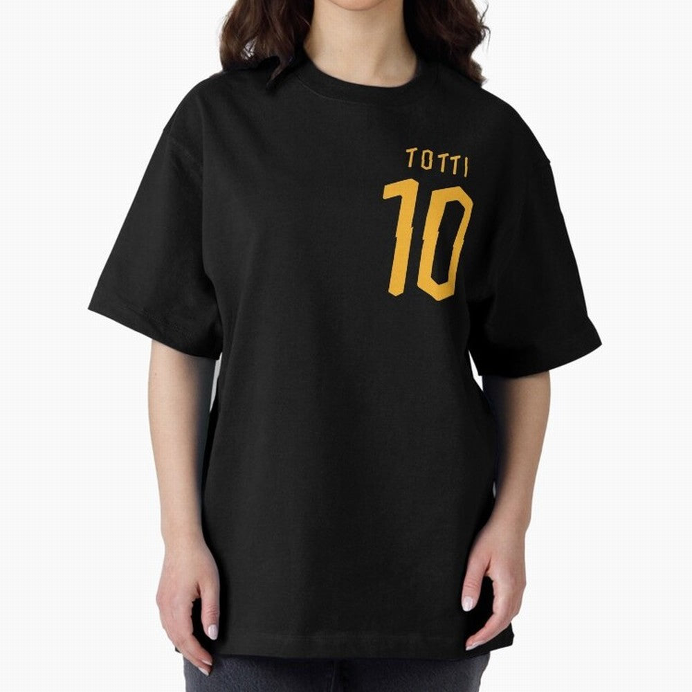 Totti 2020 Oversized T-Shirt Support the Legends of FIFA World Cup 2026 USA Canada Mexico Filled with CR7 and Messi, Argentina Energy, Game Day Rituals, Football Legends, Country Pride and the Road to the Final; Perfect for Supporters Who Want Bold