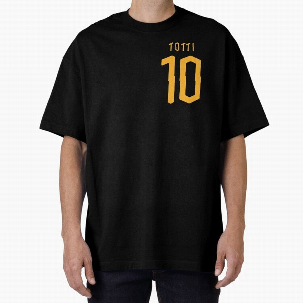 Totti 2020 Oversized T-Shirt Support the Legends of FIFA World Cup 2026 USA Canada Mexico Filled with CR7 and Messi, Argentina Energy, Game Day Rituals, Football Legends, Country Pride and the Road to the Final; Perfect for Supporters Who Want Bold