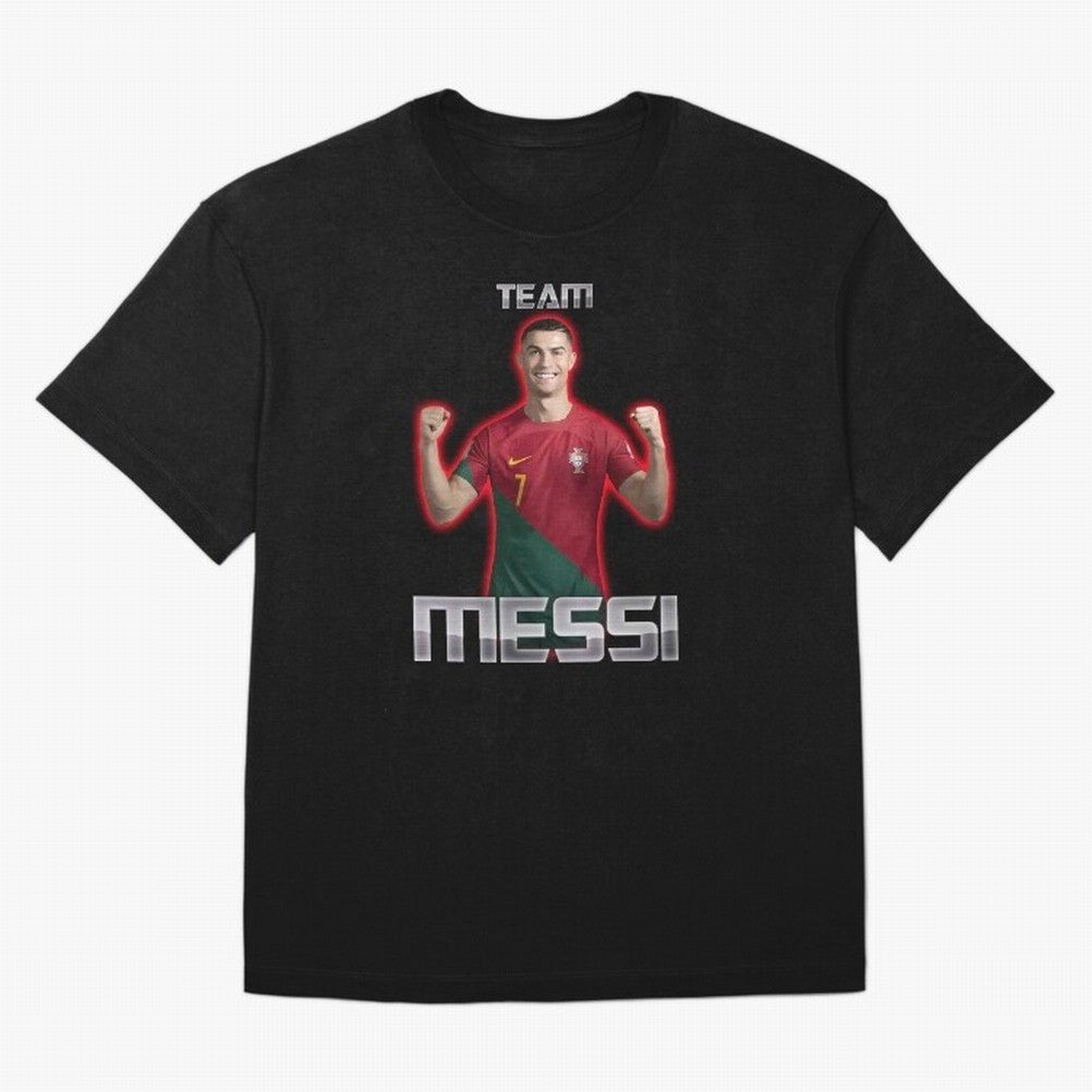 controversial football shirt Oversized T-Shirt Stand Proud for FIFA World Cup 2026 Made for Messi and Cristiano Ronaldo, Brazil Energy, Goal Celebration Energy, Supporter Heritage, Football Icons and Worldwide Tournament Joy; Made for Die Hard