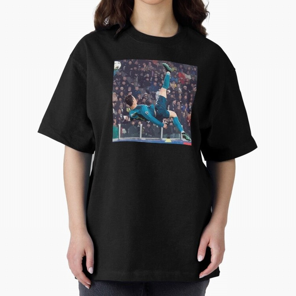 Chilean from CR7 Oversized T-Shirt Get Ready for Match Day Hype around FIFA World Cup 2026 Group Stage, Mbappe and Neymar, France and Portugal, Vintage Soccer Flavor, Modern Football Stars, National Flags and Final Night Emotion; Perfect for People
