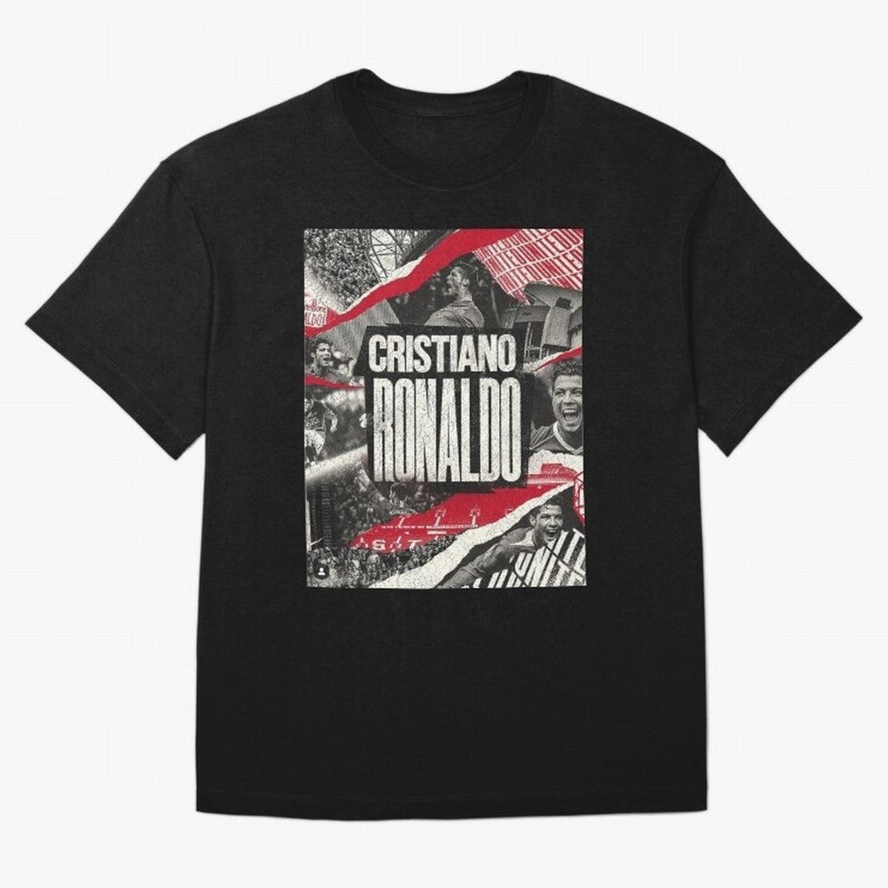 Welcome back to Manchester Oversized T-Shirt Keep the Legacy of Match Day Hype around FIFA World Cup 2026 USA Canada Mexico, Messi, CR7 and Mbappe, England, Global Supporter Spirit, Legendary Goals, National Colors and Tournament Celebration; Made