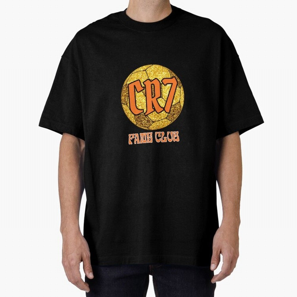 CR7 ORANGE Oversized T-Shirt Capture FIFA World Cup 2026 Centered on Messi, Neymar and Mbappe, Portugal, Spain and Germany Energy, Fan Favorite Moments, National Team Passion, Big Match Drama and Soccer History; Made for Collectors Who Enjoy Iconic