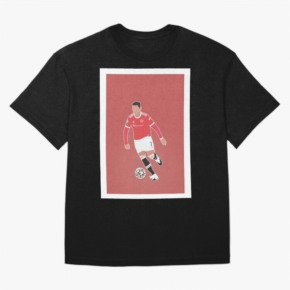 Cristiano Ronaldo 2 Oversized T-Shirt Celebrate the Magic of FIFA World Cup 2026 Spirit, Built around Portugal, Spain and Germany, Haaland, Football History, Final Match Energy, Crowd Noise and Once in a Lifetime Moments; Made for Die Hard