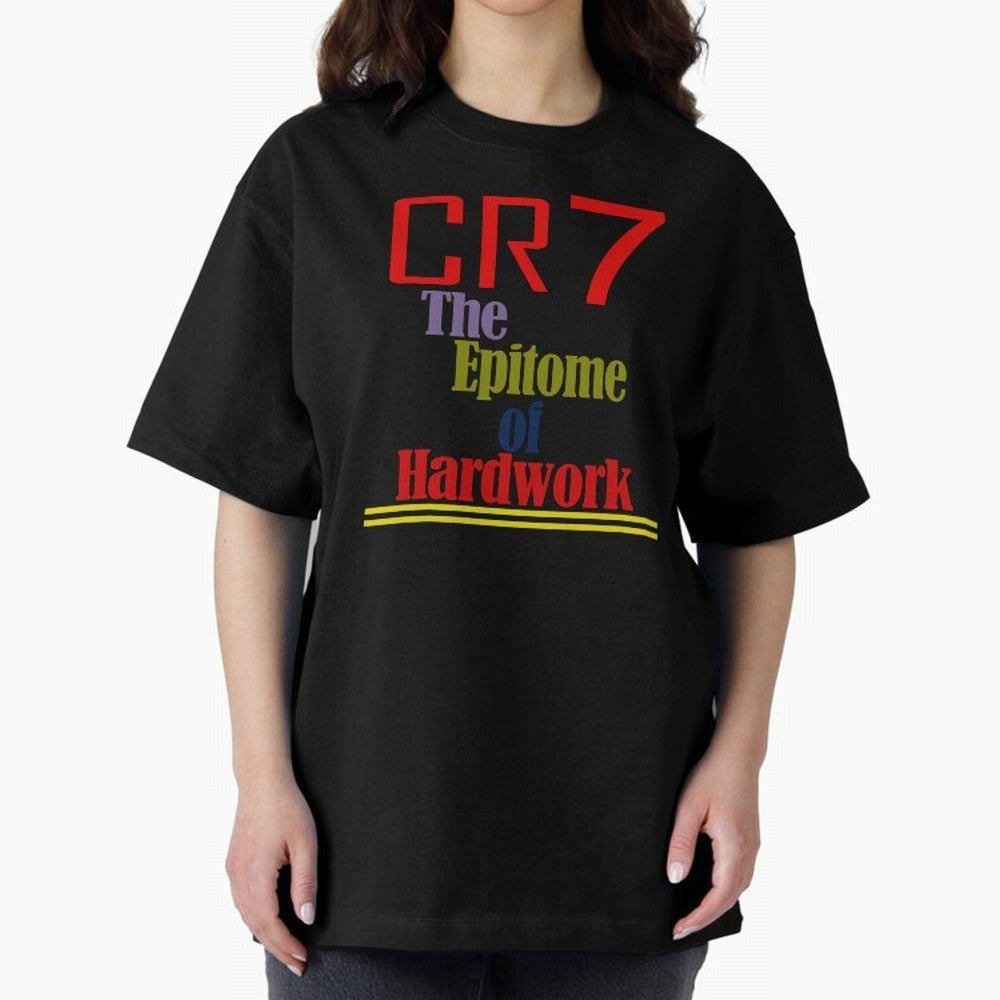 Christiano Ronaldo T-shirts Oversized T-Shirt Bring World Football Passion into FIFA World Cup 2026 Filled with Haaland, Argentina, France and Brazil Energy, Stadium Chants, National Pride, Trophy Dreams and Unforgettable Football Memories; Created