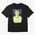 Ronaldo Oversized T-Shirt Back Your Heroes with FIFA World Cup 2026 Built around Messi, Argentina Energy, Football Festival Excitement, Trophy Ambitions, Country Rivalries and Star Player Buzz; Great for Supporters Who Love Legendary Players,
