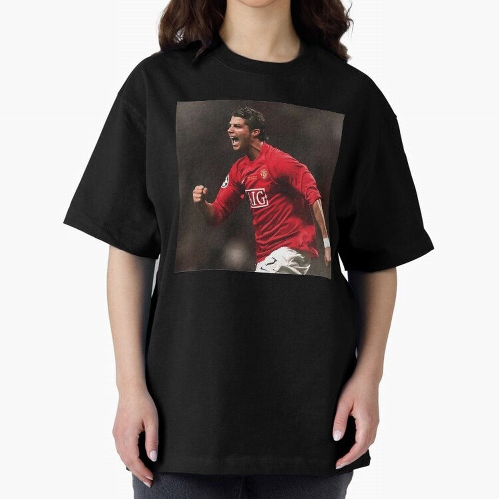 Welcome home Ronaldo Oversized T-Shirt Stand with FIFA World Cup 2026 USA Canada Mexico for Fans of Messi, CR7 and Mbappe and England, France and Netherlands, Bringing Match Day Excitement, Supporter Culture, Golden Goals and Global Football