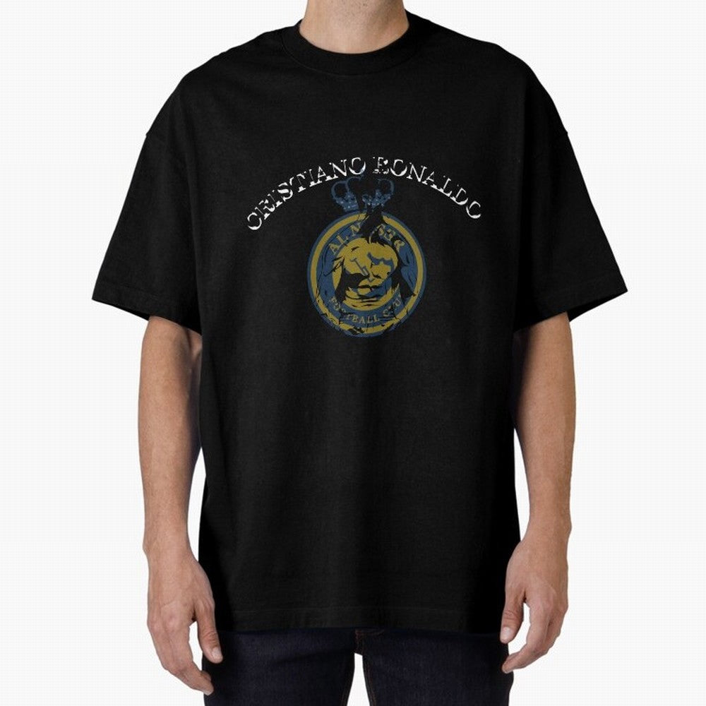 Ronaldo CR7 al nassr Oversized T-Shirt Show Up for the Glory of FIFA World Cup 2026 for Fans of CR7 and France, Bringing Worldwide Fan Energy, Dramatic Goals, Stadium Lights and Championship Celebrations; Made for Die Hard Supporters, Soccer