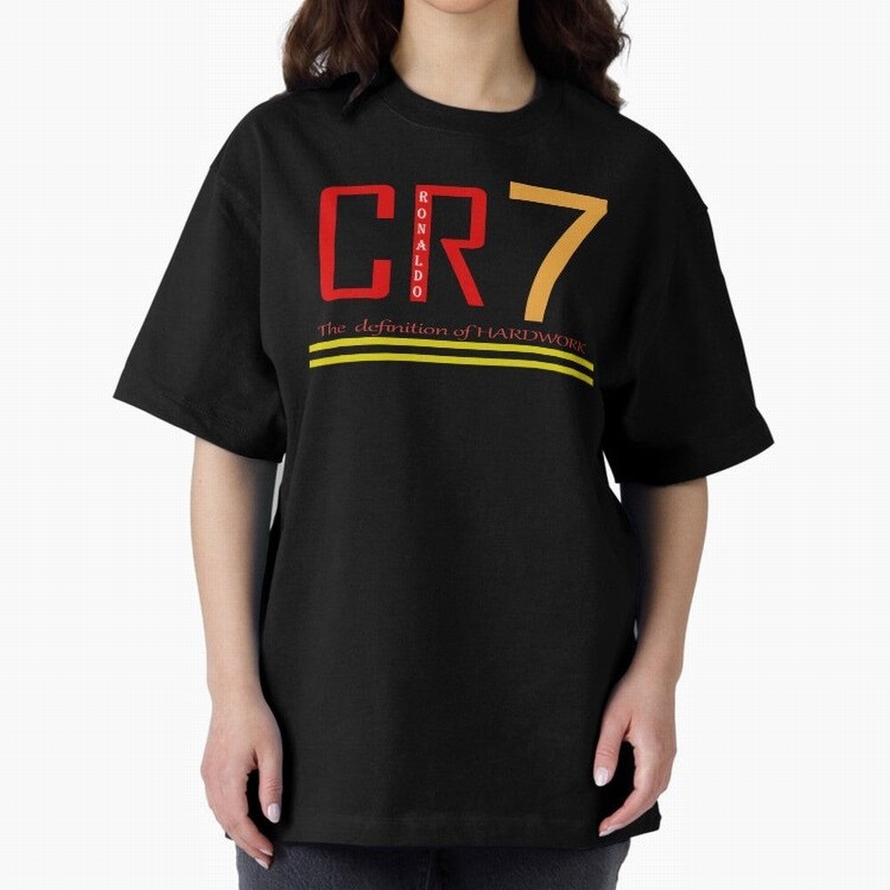 Christiano Ronaldo T-shirts Oversized T-Shirt Relive Legendary Nights from FIFA World Cup 2026 USA Canada Mexico Made for CR7 and Messi, Spain Energy, Global Supporter Spirit, Legendary Goals, National Colors and Tournament Celebration; Ideal for
