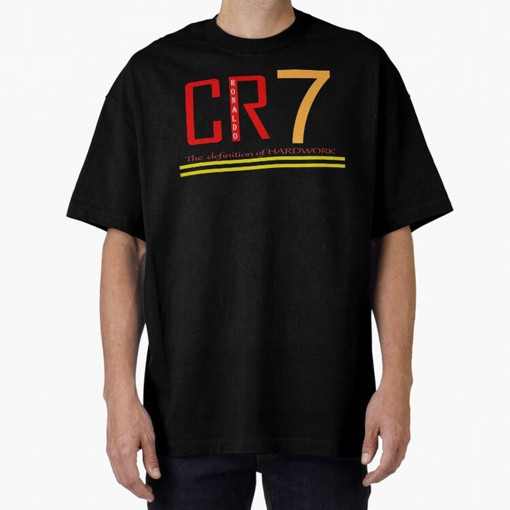 Christiano Ronaldo T-shirts Oversized T-Shirt Relive Legendary Nights from FIFA World Cup 2026 USA Canada Mexico Made for CR7 and Messi, Spain Energy, Global Supporter Spirit, Legendary Goals, National Colors and Tournament Celebration; Ideal for