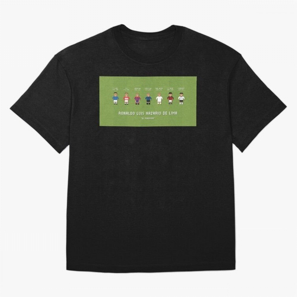 Ronaldo R9 Clubs Oversized T-Shirt Make Memories around FIFA World Cup 2026 USA Canada Mexico for Fans of Mbappe and Neymar and Spain and Netherlands, Bringing Stadium Chants, National Pride, Trophy Dreams and Unforgettable Football Memories;