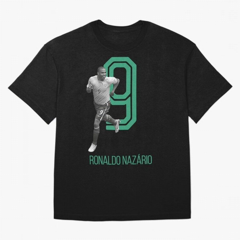 Ronaldo Naz¨¢rio Retro Oversized T-Shirt Join the Countdown to the FIFA World Cup 2026 USA Canada Mexico Journey through Cristiano Ronaldo Highlights, England Pride, Vintage Soccer Flavor, Modern Football Stars, National Flags and Final Night