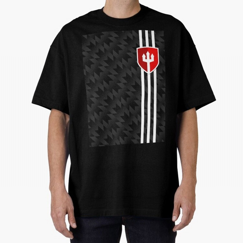 Manchester United 2017/18 3rd Kit Jersey Pattern Oversized T-Shirt Honor Football Greatness during Match Day Hype around FIFA World Cup 2026, Haaland, England and Germany, Stadium Memories, Football Loyalty, International Chants and Championship