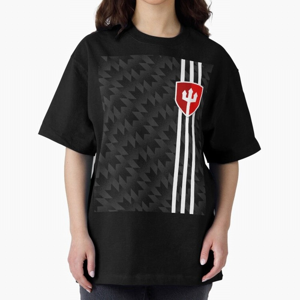 Manchester United 2017/18 3rd Kit Jersey Pattern Oversized T-Shirt Honor Football Greatness during Match Day Hype around FIFA World Cup 2026, Haaland, England and Germany, Stadium Memories, Football Loyalty, International Chants and Championship