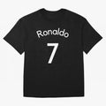 Ronaldo Manchester United Oversized T-Shirt Celebrate Soccer Greatness during FIFA World Cup 2026 for Fans of Haaland and Netherlands, Bringing Football Festival Excitement, Trophy Ambitions, Country Rivalries and Star Player Buzz; Great for