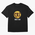 CR7 BLK 2 Oversized T-Shirt Celebrate Football Heritage in Global Football Passion for FIFA World Cup 2026 Group Stage, Celebrating Haaland, England, France and Netherlands, Championship Spirit, Famous Goals, Roaring Crowds and International