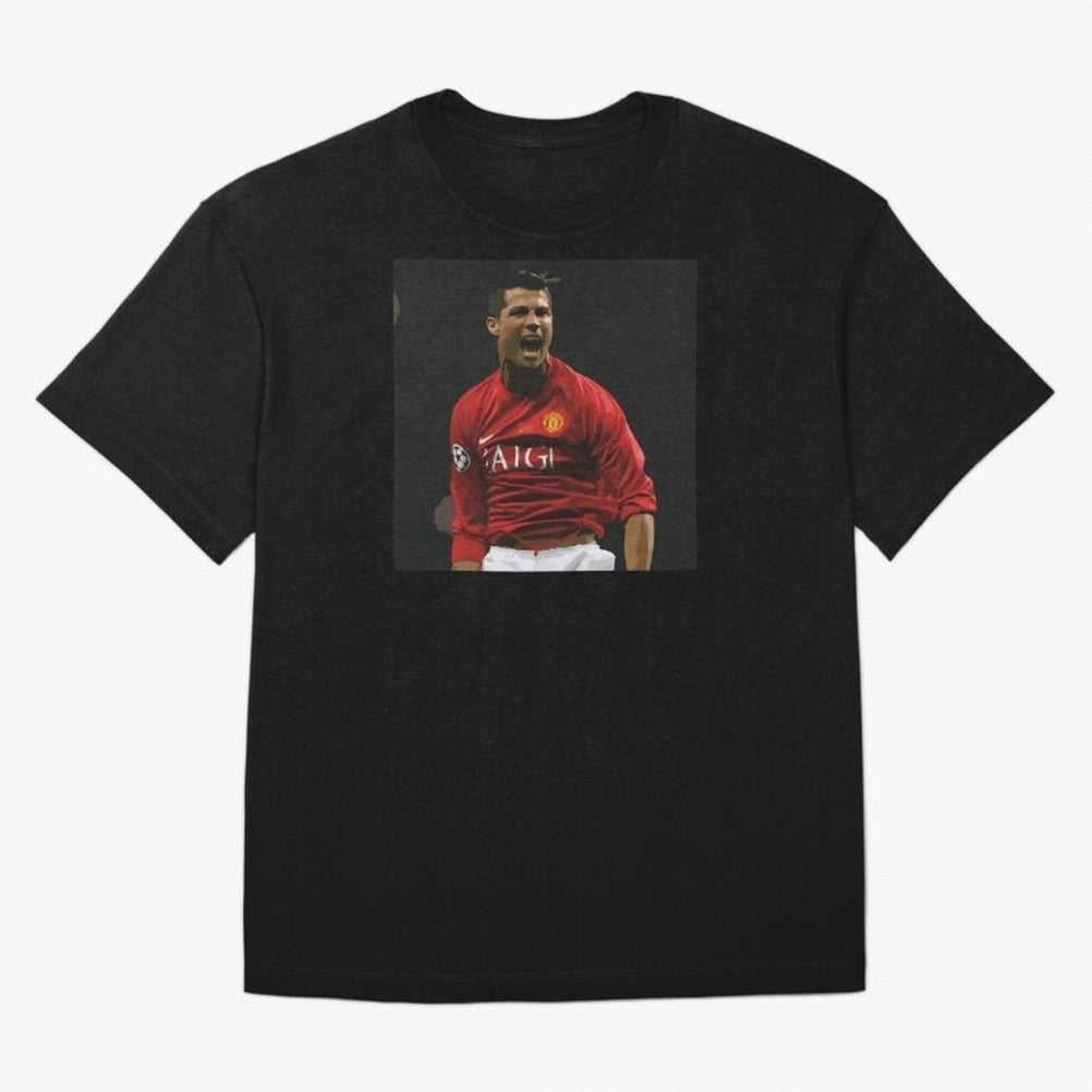 The Manchester United bug 2008 Oversized T-Shirt Cheer through Every Moment of FIFA World Cup 2026 Group Stage for Fans of Cristiano Ronaldo, Haaland and CR7 and Spain, Bringing Stadium Memories, Football Loyalty, International Chants and