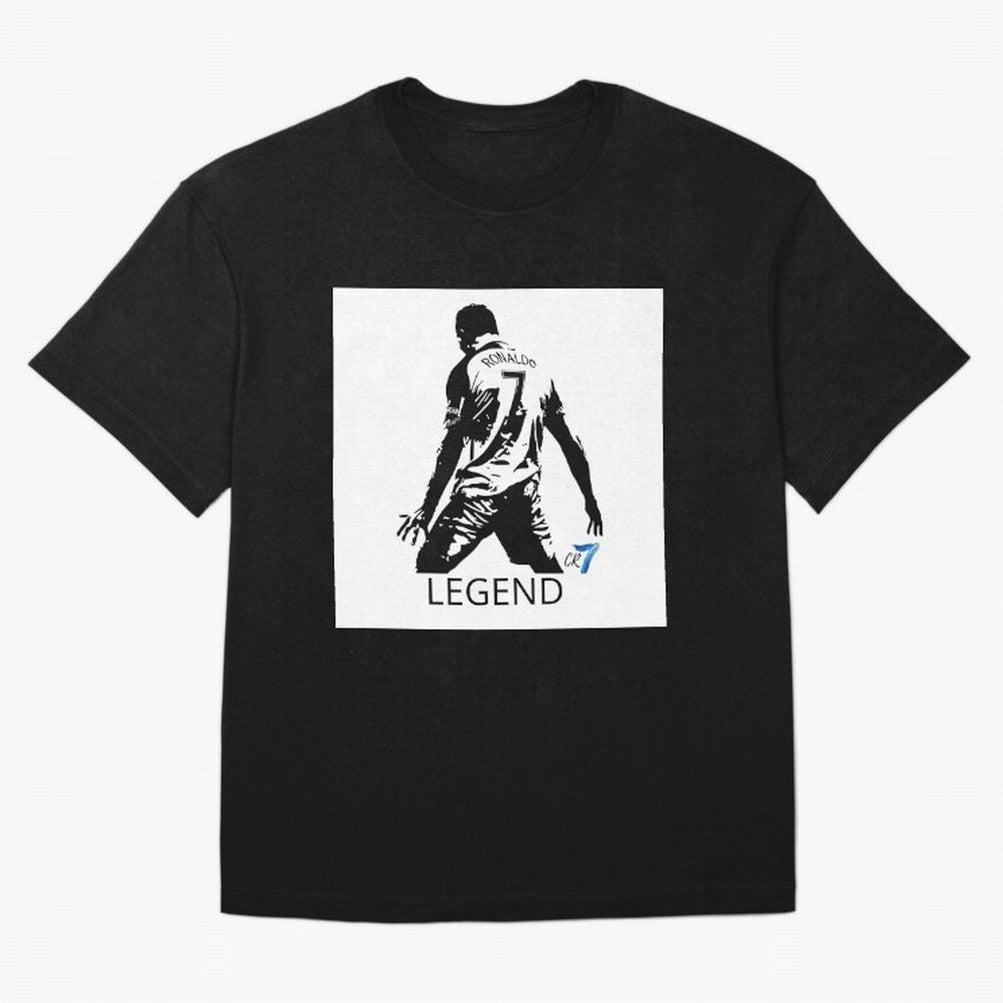 RONALDO legend CR7 Oversized T-Shirt Carry National Pride through FIFA World Cup 2026 Highlighting Neymar, Haaland and Cristiano Ronaldo, Portugal, Spain and Germany Energy, Classic Soccer Heritage, Championship Pressure, Fan Loyalty and
