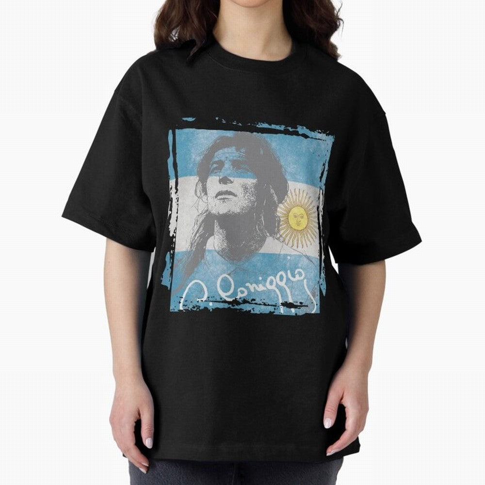 Claudio Caniggia Oversized T-Shirt Embrace FIFA World Cup 2026 USA Canada Mexico for Fans of Haaland and England and Germany, Bringing Match Day Excitement, Supporter Culture, Golden Goals and Global Football Passion; Ideal for Football Dads,