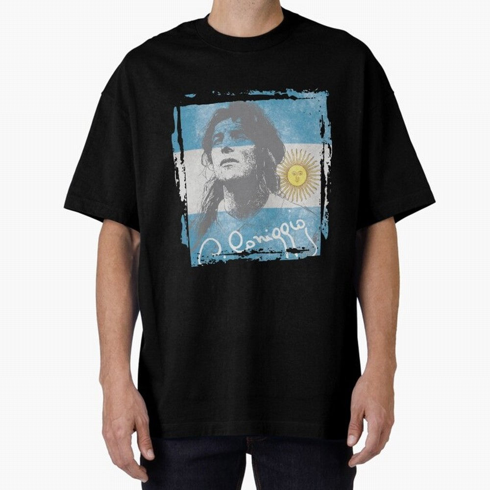 Claudio Caniggia Oversized T-Shirt Embrace FIFA World Cup 2026 USA Canada Mexico for Fans of Haaland and England and Germany, Bringing Match Day Excitement, Supporter Culture, Golden Goals and Global Football Passion; Ideal for Football Dads,