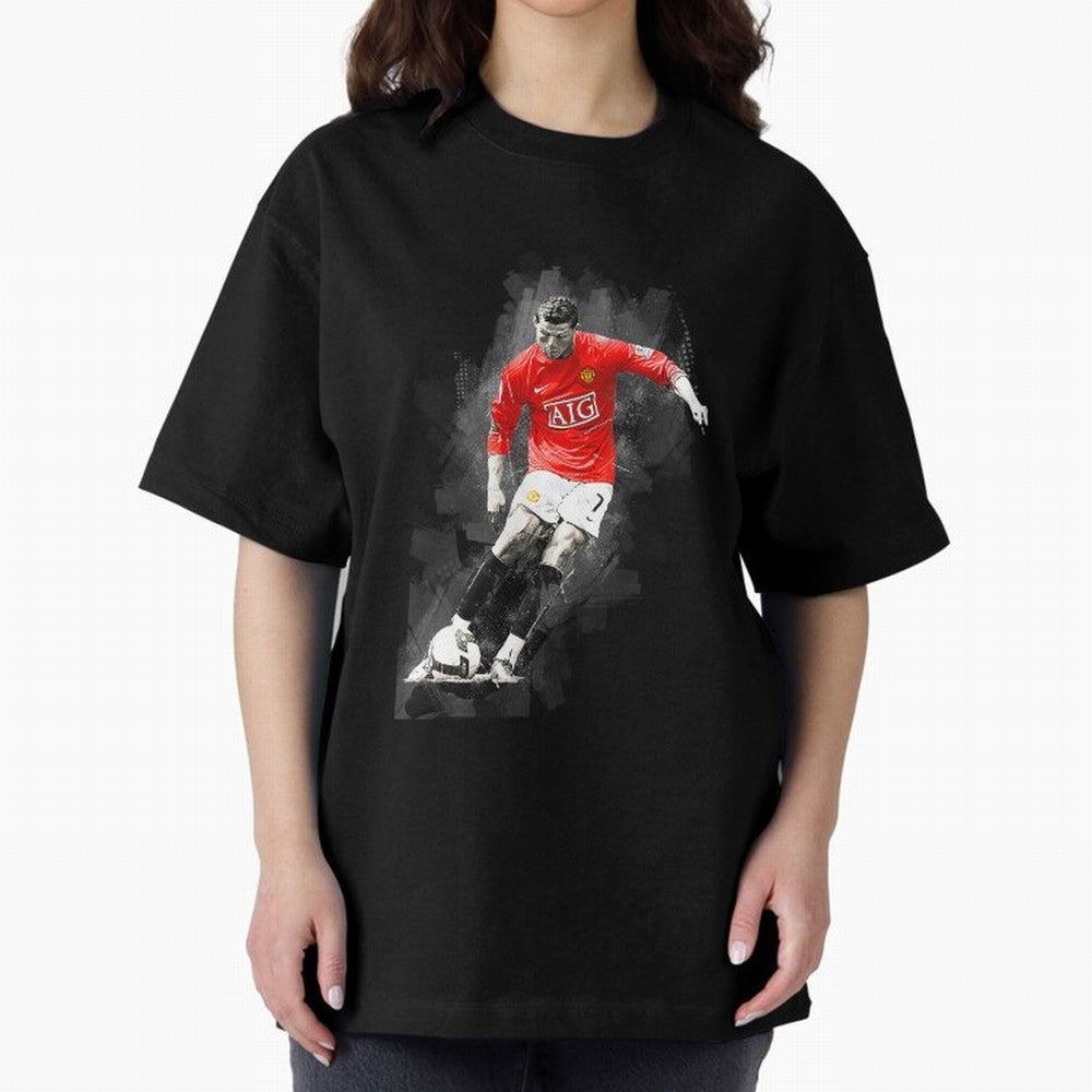 Cristiano Ronaldo gift Oversized T-Shirt Represent Match Day Hype around FIFA World Cup 2026, Messi, Neymar and Mbappe, France and Portugal, Stadium Memories, Football Loyalty, International Chants and Championship Tradition; Perfect for People Who