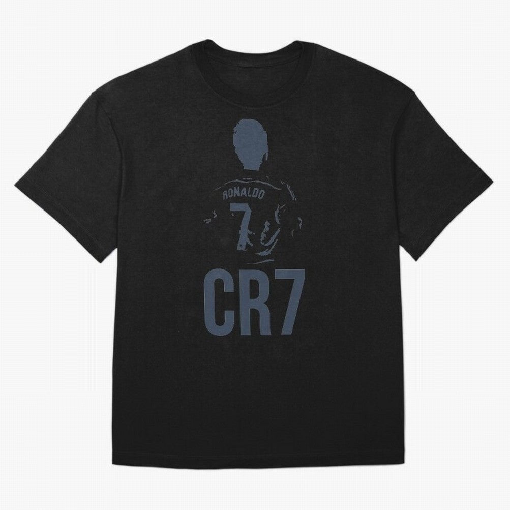 CR7 - Cristiano Ronaldo Oversized T-Shirt Experience the Global Stage of Global Football Passion for FIFA World Cup 2026 USA Canada Mexico, Capturing Neymar, Haaland and Cristiano Ronaldo, Portugal, Match Day Excitement, Supporter Culture, Golden