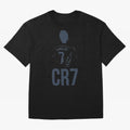 CR7 - Cristiano Ronaldo Oversized T-Shirt Experience the Global Stage of Global Football Passion for FIFA World Cup 2026 USA Canada Mexico, Capturing Neymar, Haaland and Cristiano Ronaldo, Portugal, Match Day Excitement, Supporter Culture, Golden
