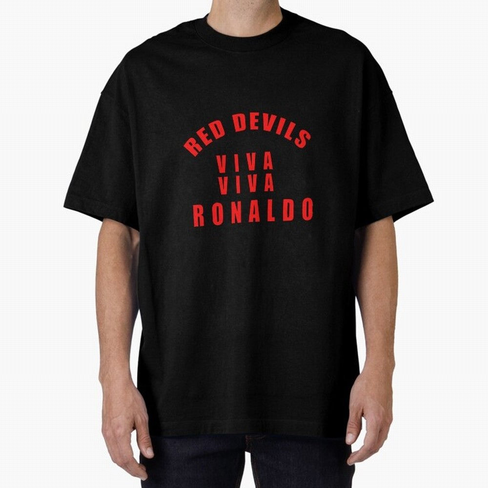 Viva Viva Ronaldo Oversized T-Shirt Bring a Champion Mindset to FIFA World Cup 2026 Group Stage for Fans of Messi, CR7 and Mbappe and England and Germany, Bringing Global Supporter Spirit, Legendary Goals, National Colors and Tournament