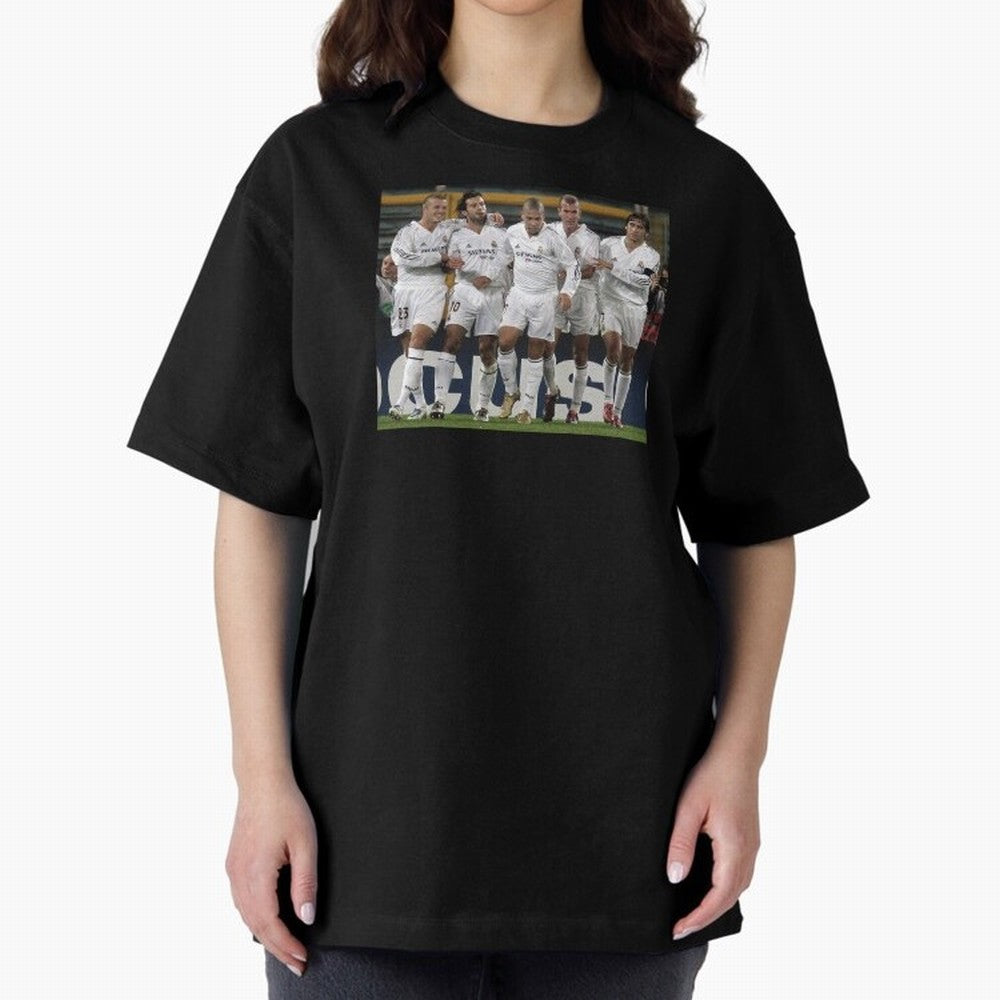 Ronaldo Luis Nazario de Lima Art Oversized T-Shirt Fuel Your Fan Pride for Global Football Passion for FIFA World Cup 2026 USA Canada Mexico, Filled with CR7 and Messi, France and Portugal, Sports Nostalgia, International Competition, Famous