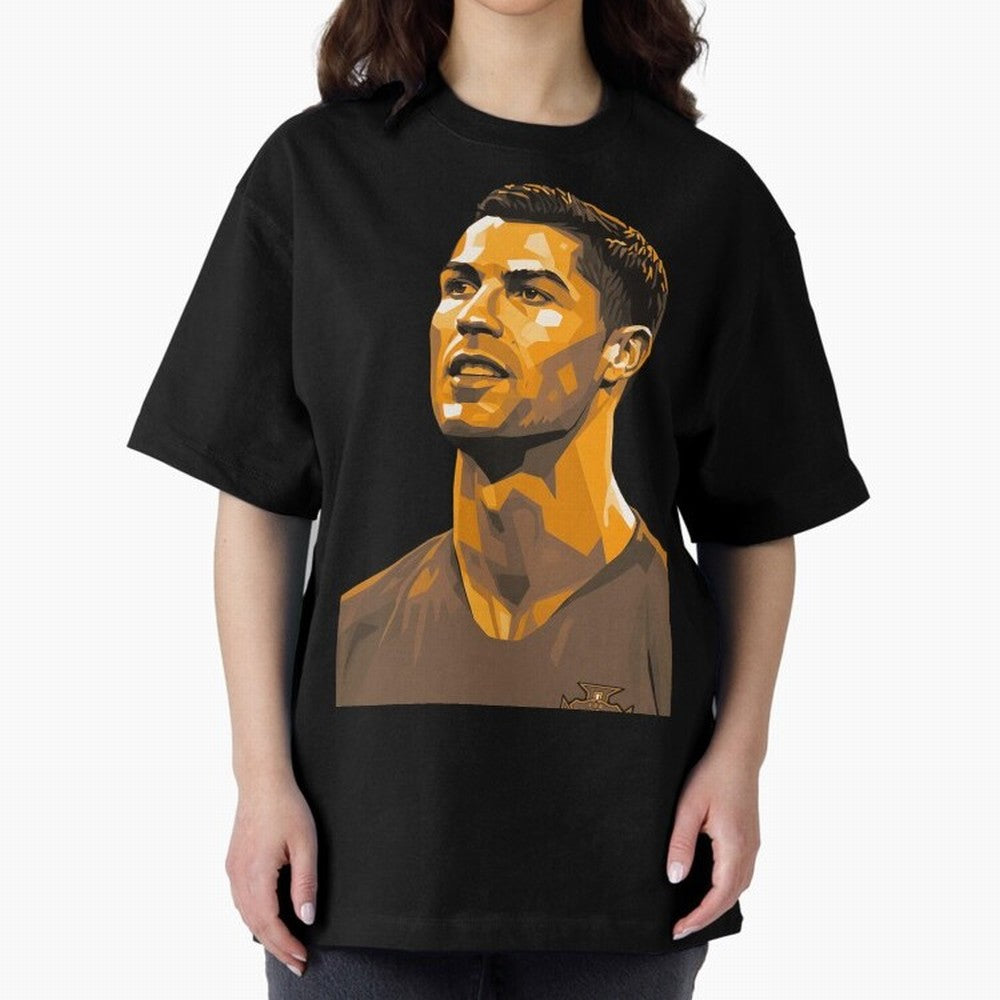 Ronaldo Oversized T-Shirt Show Your Tournament Heart for the FIFA World Cup 2026 Journey through Mbappe Highlights, Spain Pride, Worldwide Fan Energy, Dramatic Goals, Stadium Lights and Championship Celebrations; Ideal for Football Dads, Football