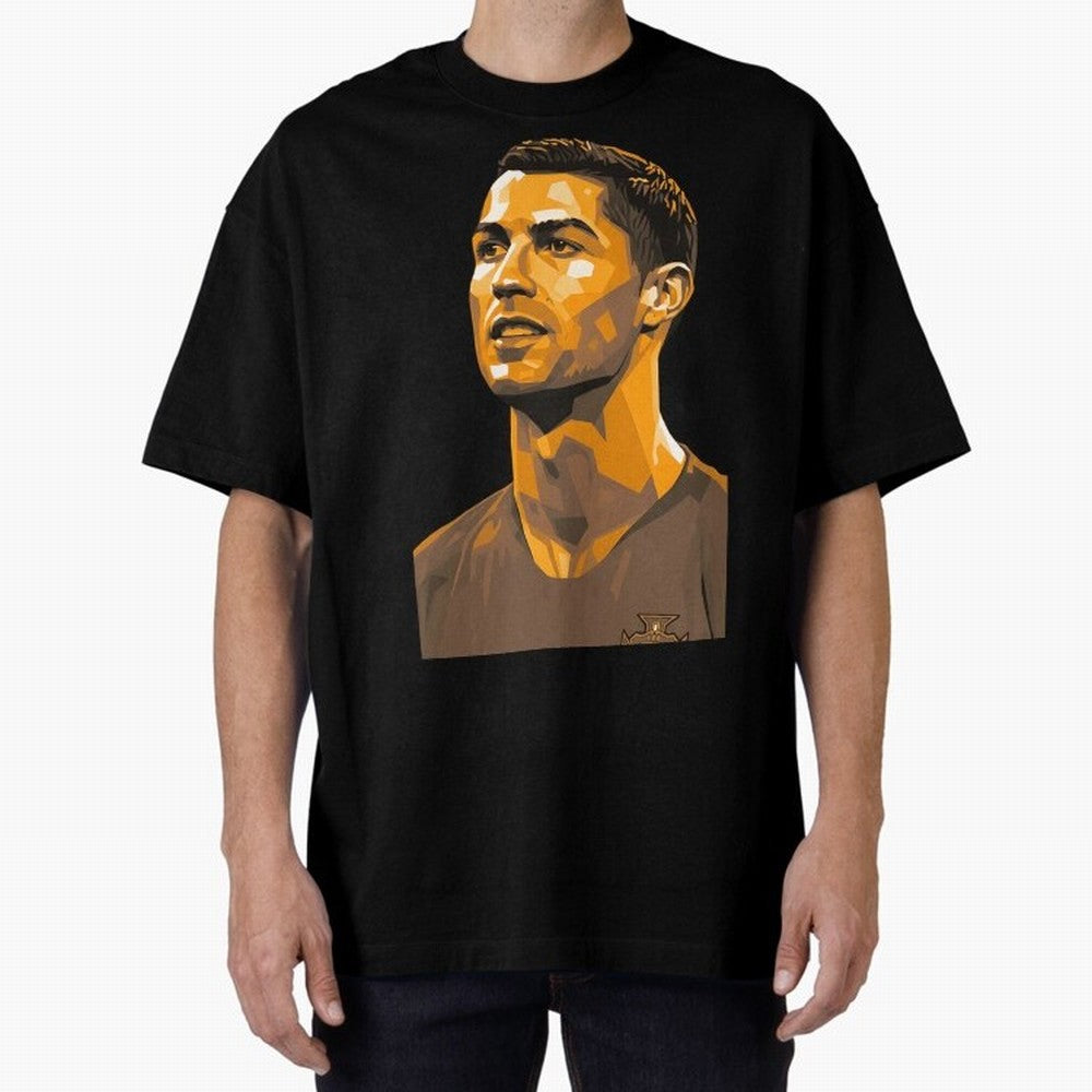 Ronaldo Oversized T-Shirt Show Your Tournament Heart for the FIFA World Cup 2026 Journey through Mbappe Highlights, Spain Pride, Worldwide Fan Energy, Dramatic Goals, Stadium Lights and Championship Celebrations; Ideal for Football Dads, Football