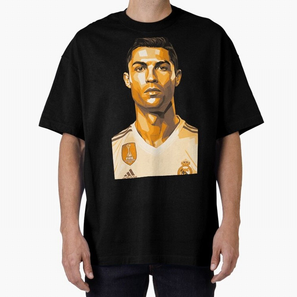 Ronaldo Oversized T-Shirt Stand Proud for the FIFA World Cup 2026 USA Canada Mexico Journey through Haaland Highlights, France and Portugal Pride, Football Passion, Legendary Performances, Festival Vibes and Supporter Community; Perfect for